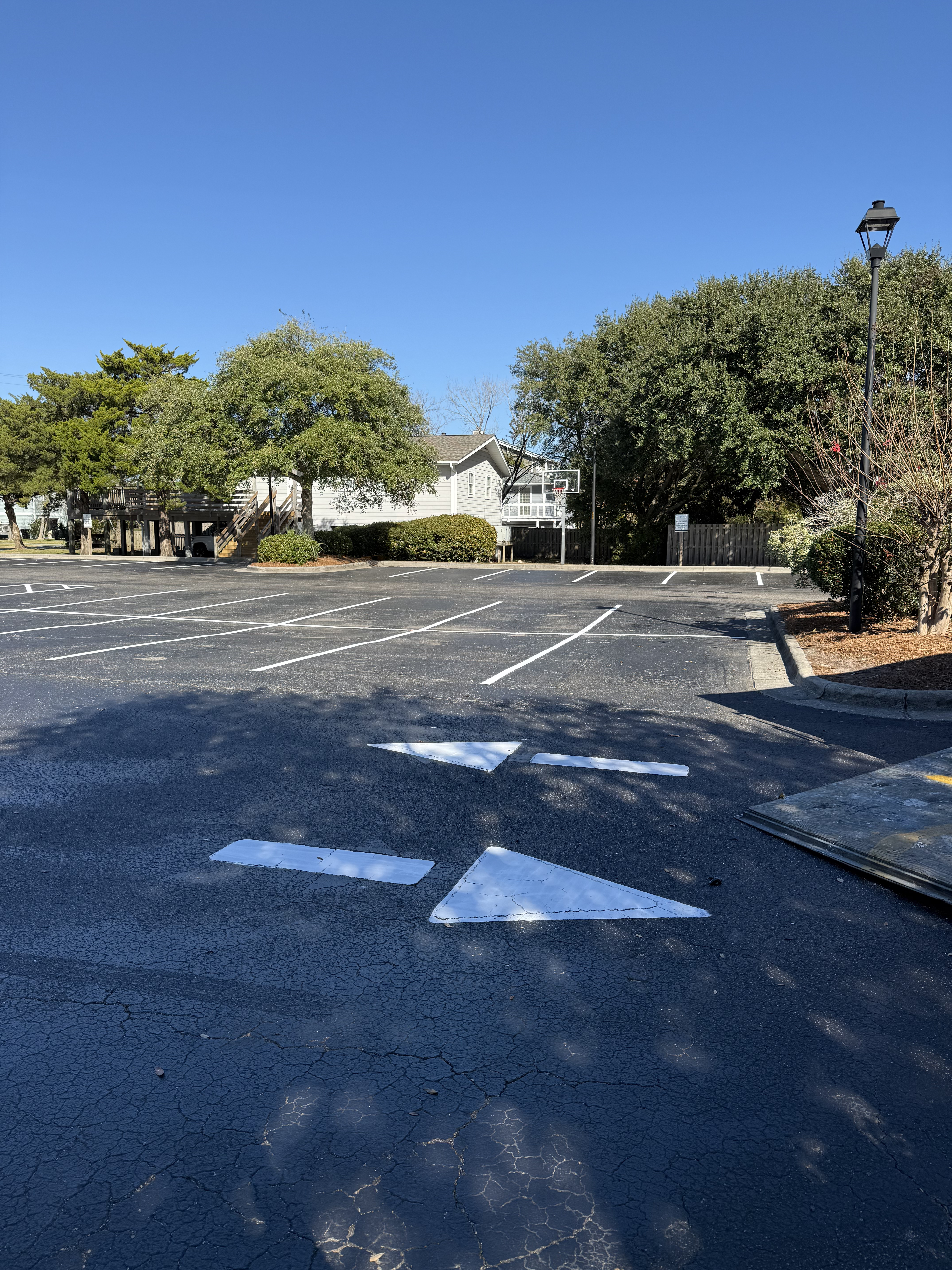 Parking lot marking project