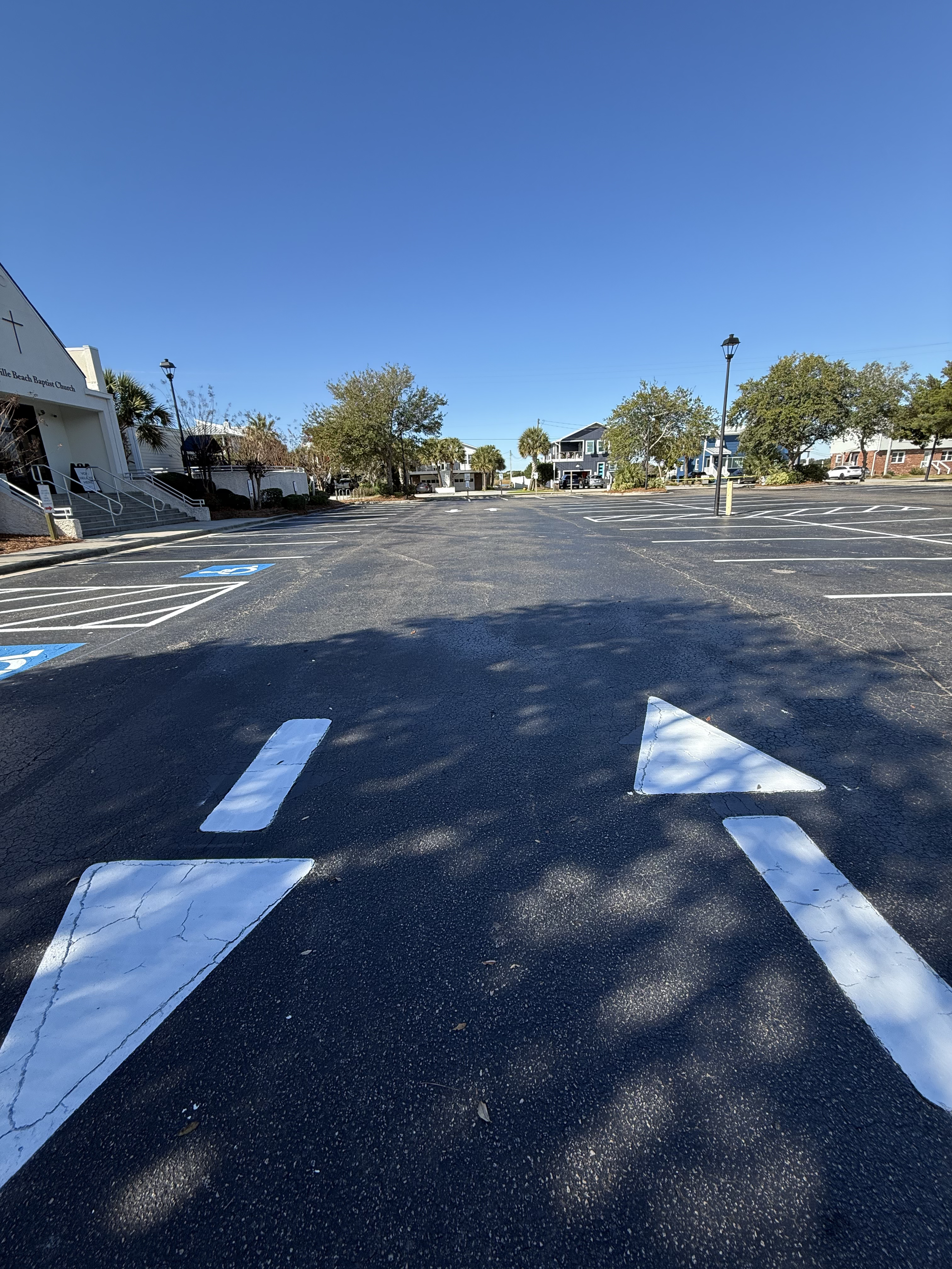 Line striping services